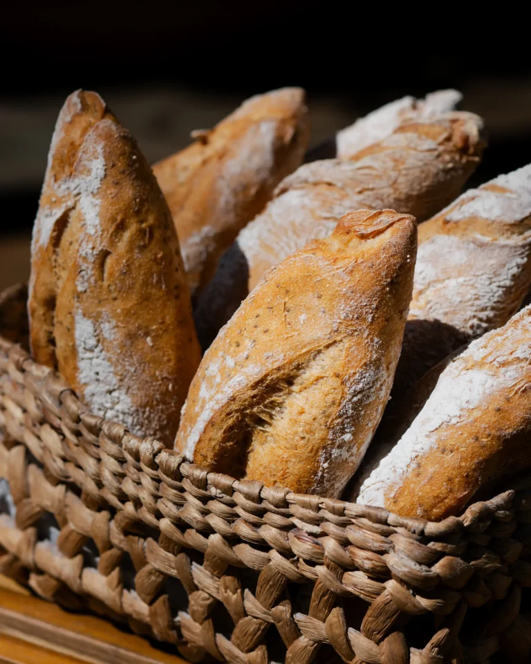 Cesta de panes sin gluten de Gula Sana