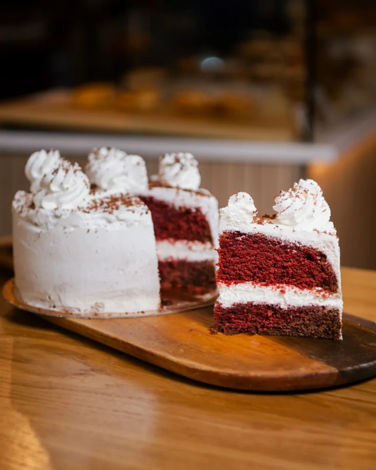 Tarta red velvet sin gluten